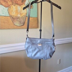 Rosetti Light Gray Crossbody Bag
